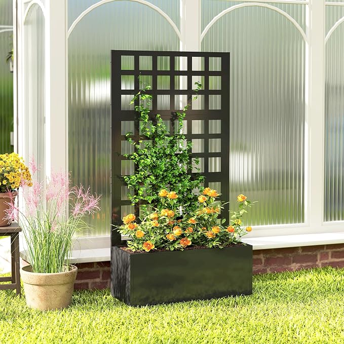 Outsunny Galvanized Raised Garden Bed - Image 9