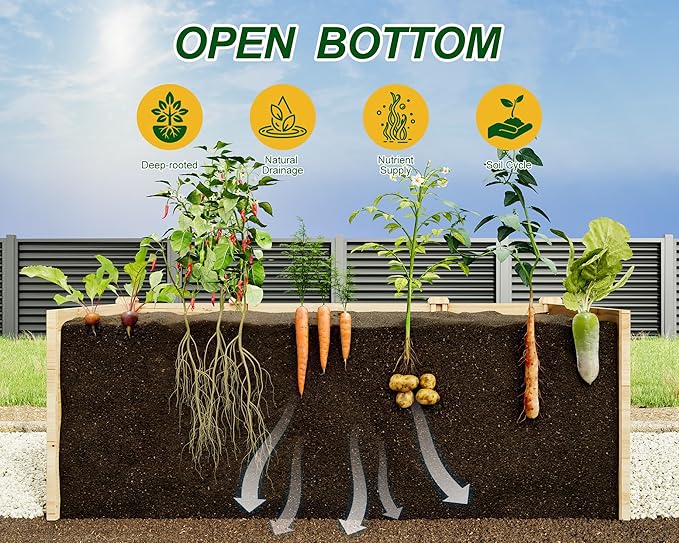 AMERLIFE U-Shaped Raised Garden Bed - Image 7