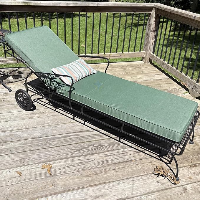 Outdoor Chaise Lounge Cushions, Olefin Lounge Cushion, Rainproof Color - Image 3