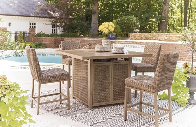 Signature Design by Ashley Walton Bridge Casual Outdoor Bar Table - Image 12