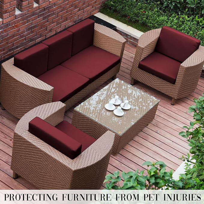 Outdoor Cushion Covers Set, Replacement - Image 6