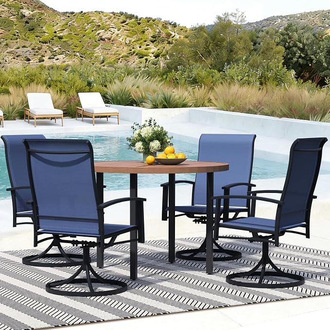 All-Weather 42" Round Outdoor Patio Table - Image 6