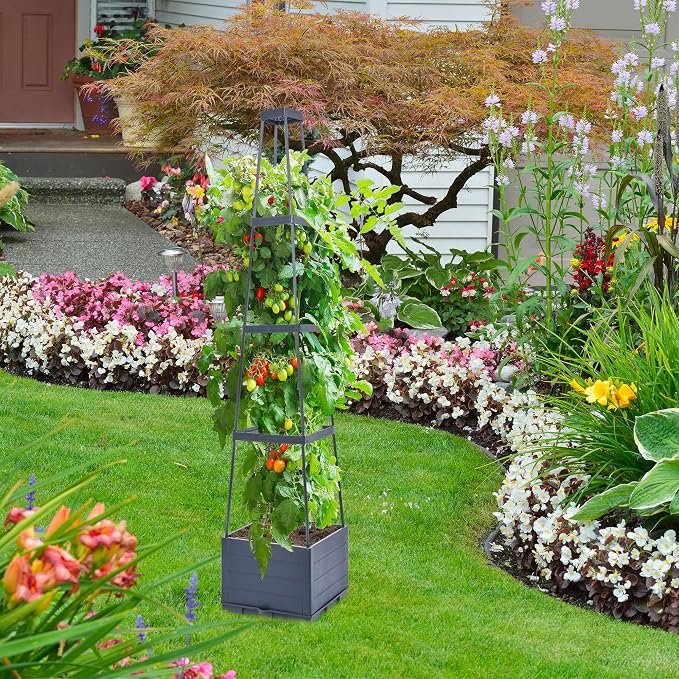 GENMOUS 4 Tiered Tomato Planter - Image 8
