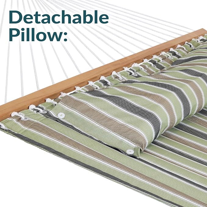 Sunnydaze Quilted Outdoor Hammock - Image 7