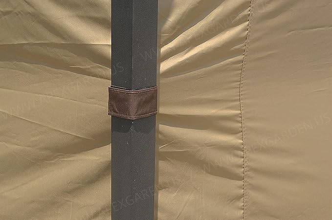 APEX GARDEN Four-Side Privacy Side Wall Curtain Set - Image 4