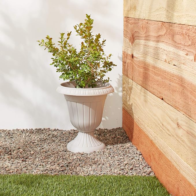 Arcadia Garden Products PL20TP Classic Traditional Plastic Urn Planter - Image 10