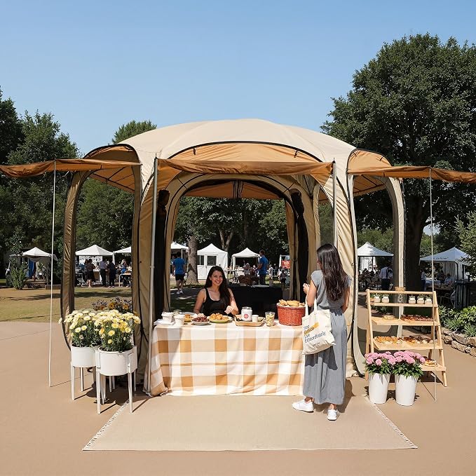 East Oak 10×10 FT Pop Up Canopy Tent - Image 7