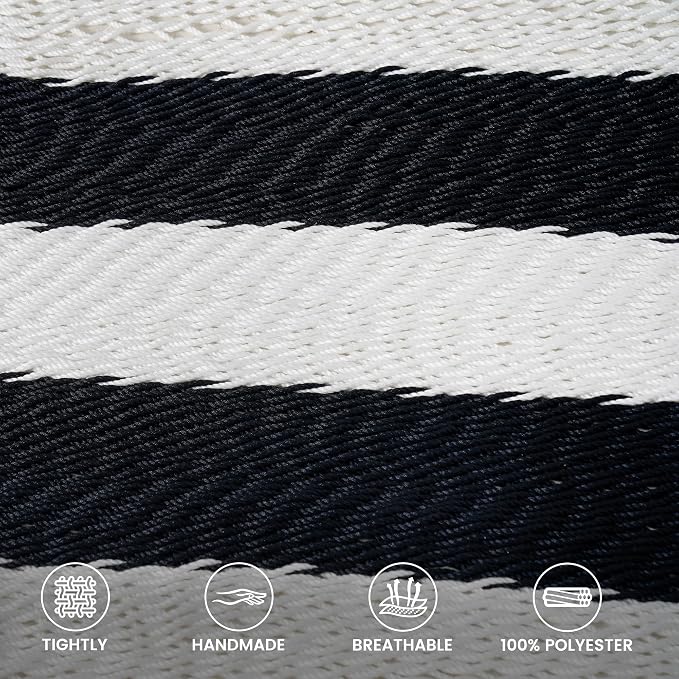 Lazy Daze Hammocks 10.5 FT Double 2 Person Caribbean Rope Hammock, Hand Woven - Image 3