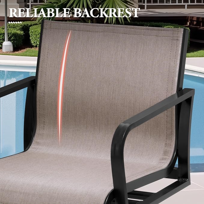 Crestlive Products Outdoor Swivel Bar Stools - Image 5