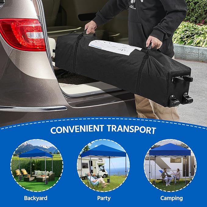 Yaheetech 6.6×6.6 Pop Up Canopy Easy Set-up Tent, Portable Outdoor Canopy - Image 8