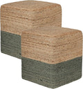 REDEARTH · Cube Pouf Foot Stool Ottoman by REDEARTH