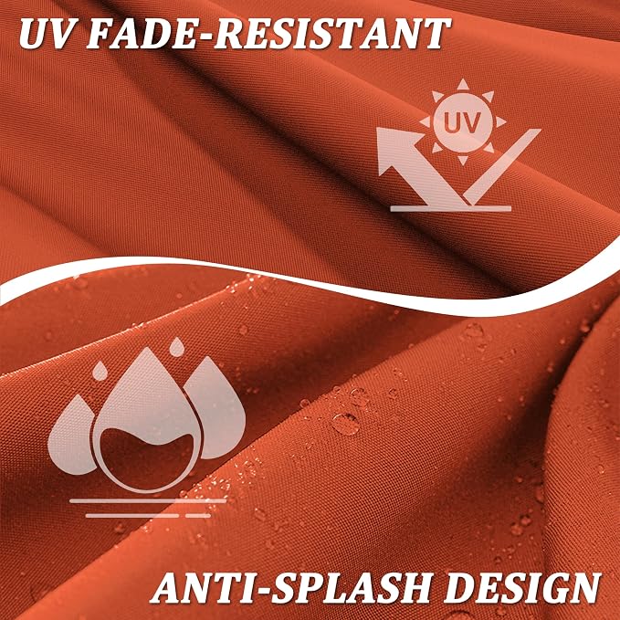 Premium Outdoor Bench Cushions for Patio Furniture 3.5inches Memory Foam Bench - Image 4