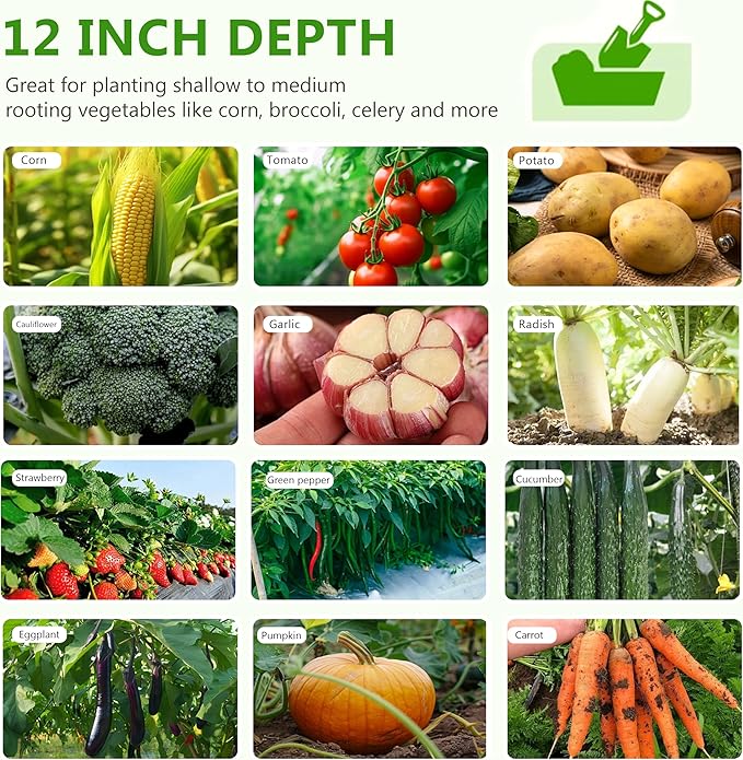 2PCS 9x3x1ft Galvanized Raised Garden Bed Kit, Metal Planter Box - Image 7