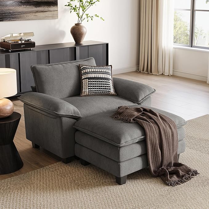LINSY HOME Cloud Sofa Accent Chair by LINSYHOME