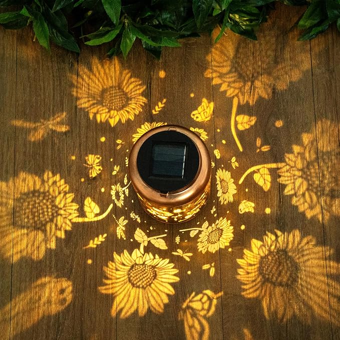 Sunflower Solar Lanterns Outdoor Waterproof, Birthday Sunflower Gifts - Image 5