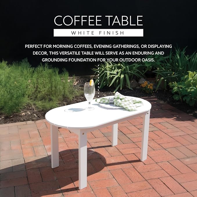 Linon Jayde Adirondack Coffee Table - Image 4