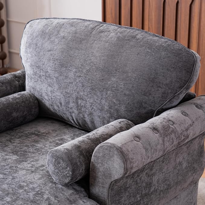 GDFStudio Chenille Recliner Sofa Chair - Image 5