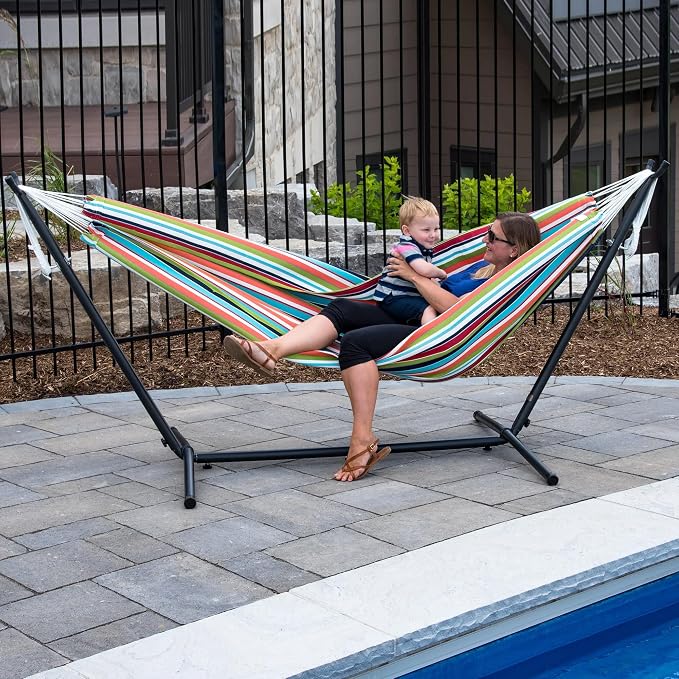 Vivere Double Sunbrella Hammock - Image 7