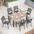 Sophia & William Patio Table and Chairs Set, Outdoor Dining Set by SophiaWilliam