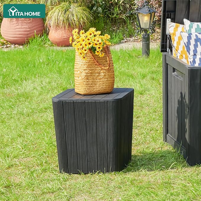 YITAHOME 11.5 Gallon Outdoor Side Table - Image 4