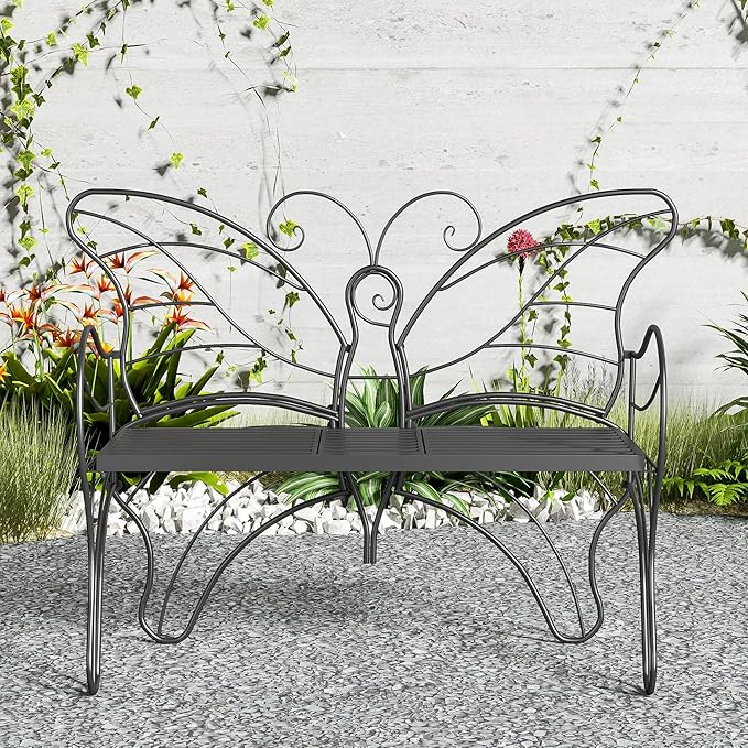 Outdoor Bench Patio Outdoor Garden Bench - Image 4