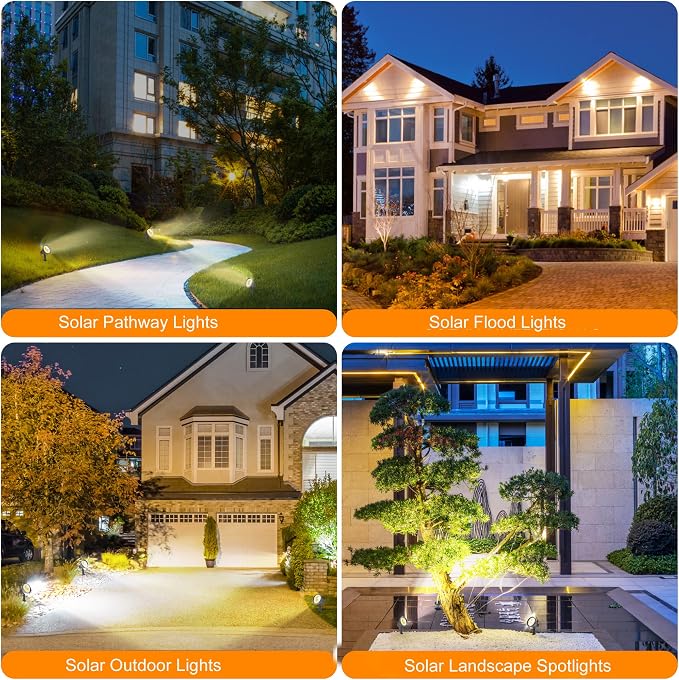 SUNLONG Solar Spotlights Outdoor Waterproof Bright Solar Wall Lights Led - Image 6