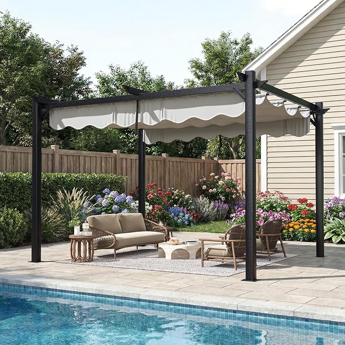 Polar Aurora 10'x12' Outdoor Pergola by PolarAurora