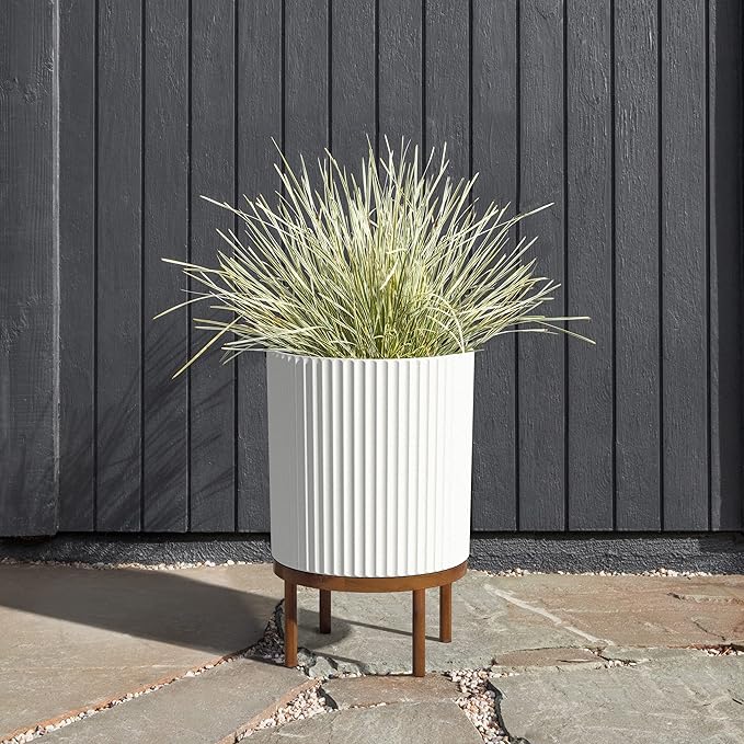Veradek Demi Series Round Planter w/ Stand - Image 5