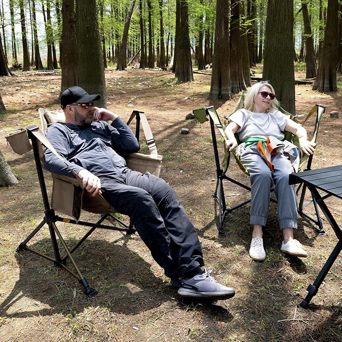 TIMBER RIDGE Hammock Camping Chair, Oversized Swinging Chair - Image 2