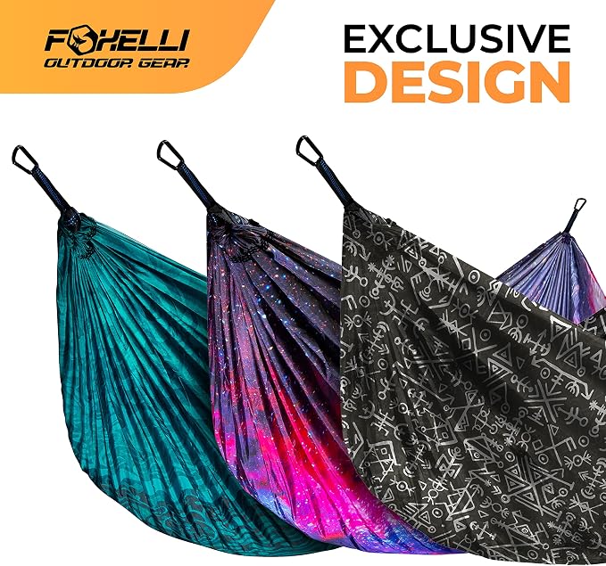 Foxelli Camping Hammock – Ultralight Hammock - Image 6