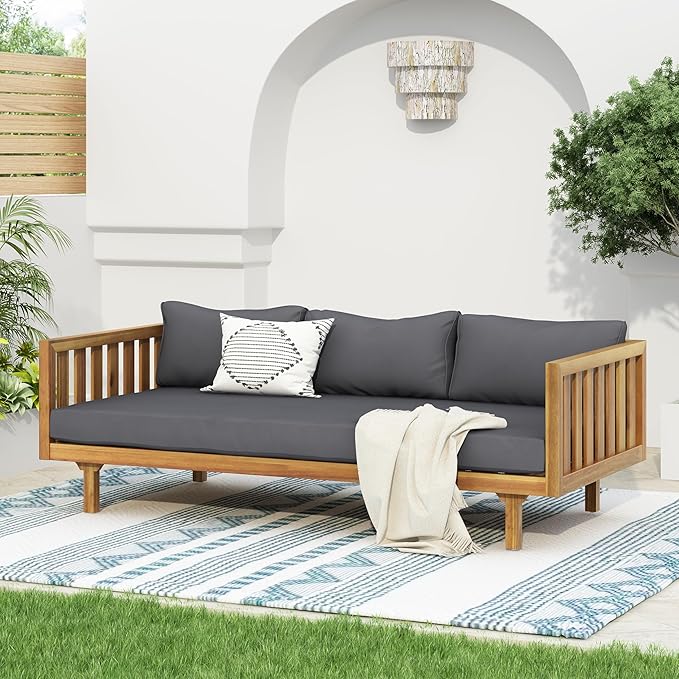 Christopher Knight Home Claremont Patio Sofa and Coffee Table Set, 2 Piece - Image 9