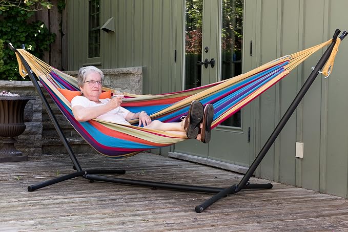 Vivere Double Cotton Hammock - Image 5