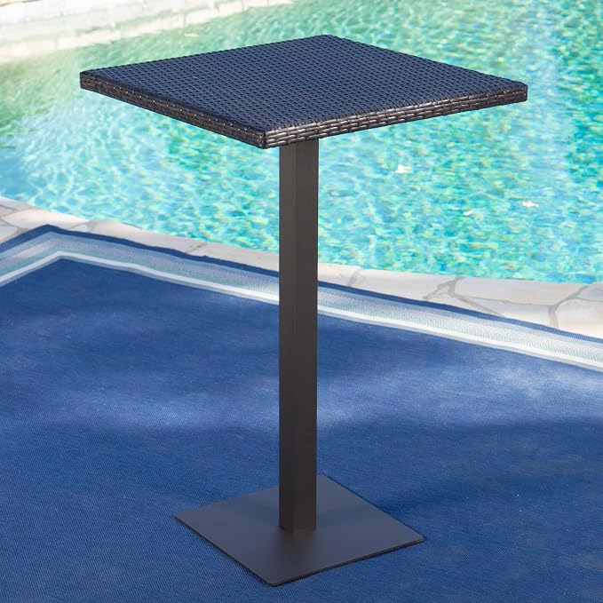 Rattan Square Bar Table - Image 4