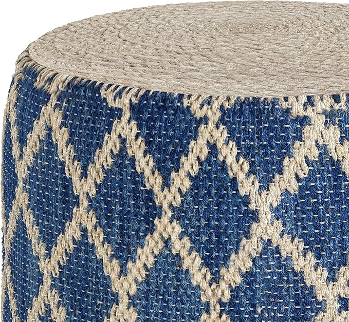 SIMPLIHOME Edgeley Round Pouf - Image 5