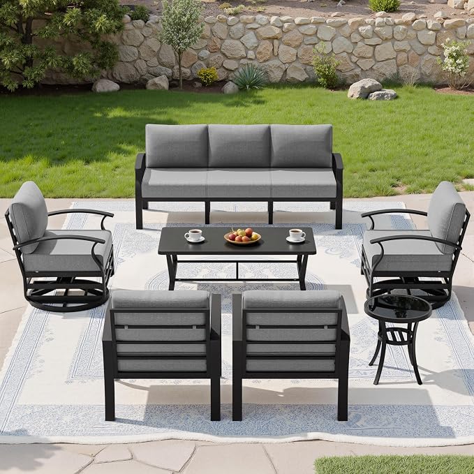 Kullavik Aluminum Patio Furniture Set by KULLAVIK