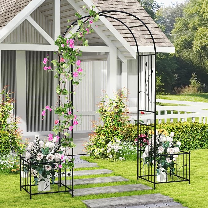 Giantex Garden Arch Trellis - Image 2