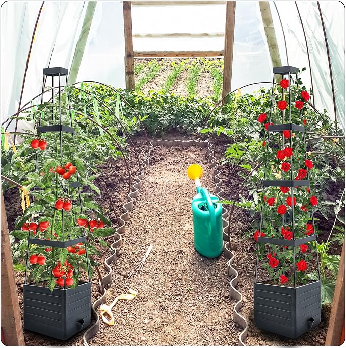 MQFORU Raised Garden Bed, Tomato Cages - Image 8