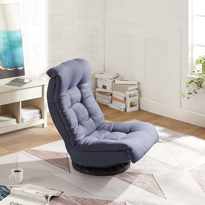 Amazon Basics Swivel Foam Lounge Chair - Image 2
