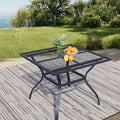 37.6'' Outdoor Patio Dining Table by Unknown
