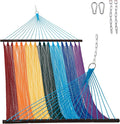 Lazy Daze Hammocks 10.5 FT Double 2 Person Caribbean Rope Hammock, Hand Woven by LazyDazeHammocks