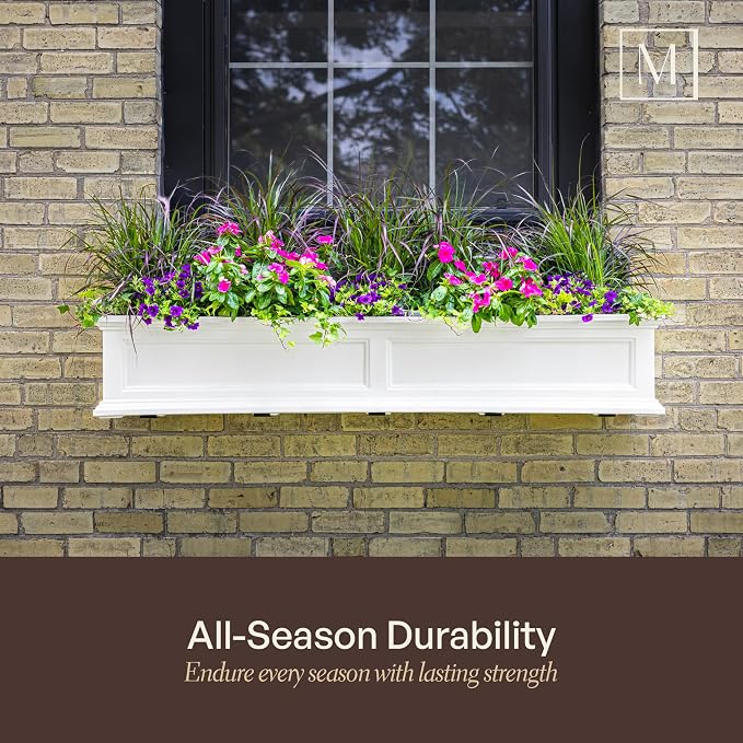 Mayne Fairview 3ft Durable Self Watering Window Box Planter - Image 5