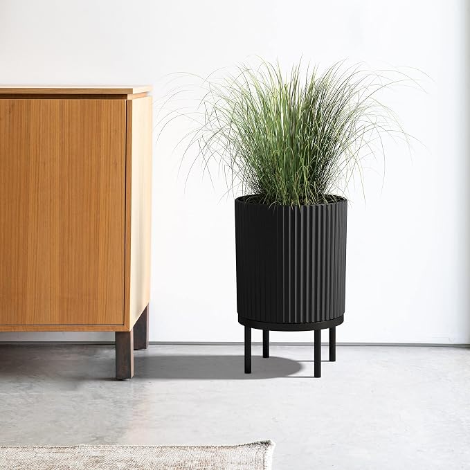 Veradek Demi Series Round Planter w/Stand - Image 4