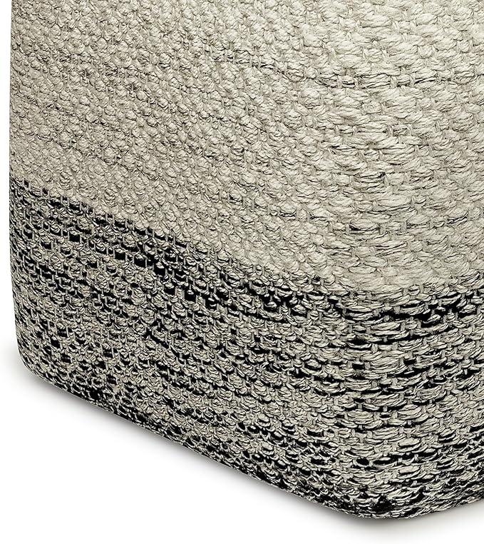 SIMPLIHOME Macie Square Pouf - Image 5