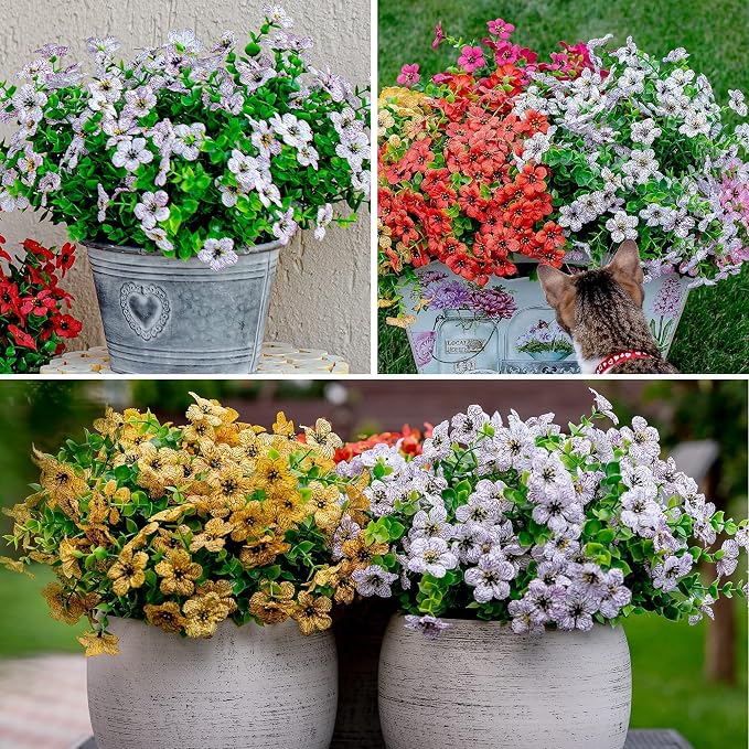 Artificial Flowers for Outdoors Fake Plants - Image 5