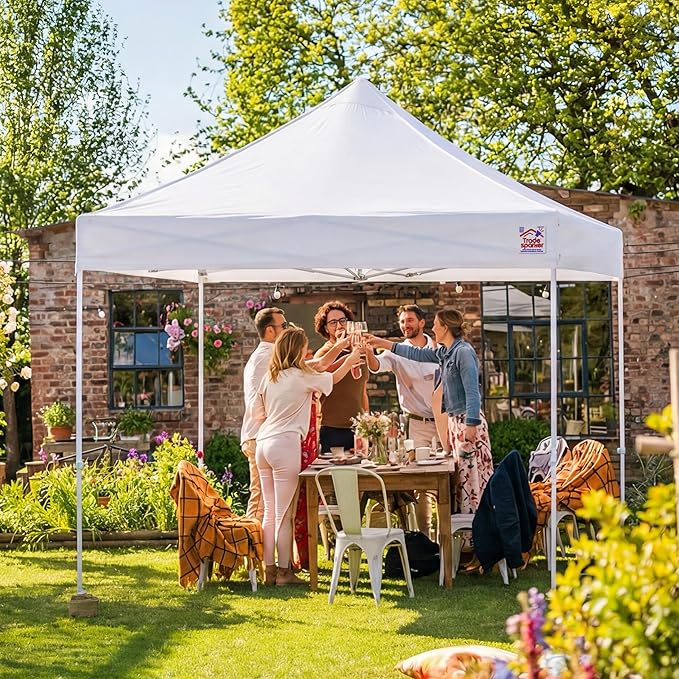 Tradesparker 10x20 Pop Up Canopy Tent, Commercial Movable Canopy - Image 9