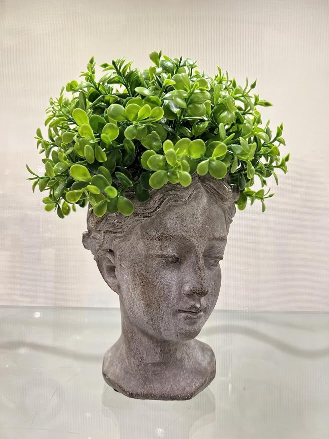Abbott Collection Aphrodite Head Planter – Extra Small Indoor and Outdoor - Image 6