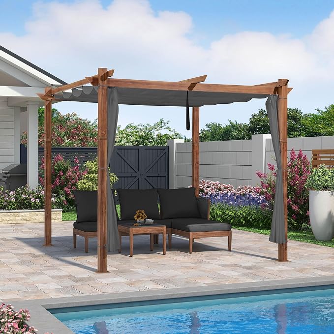 PURPLE LEAF 10' x 10' Pergola - Image 2