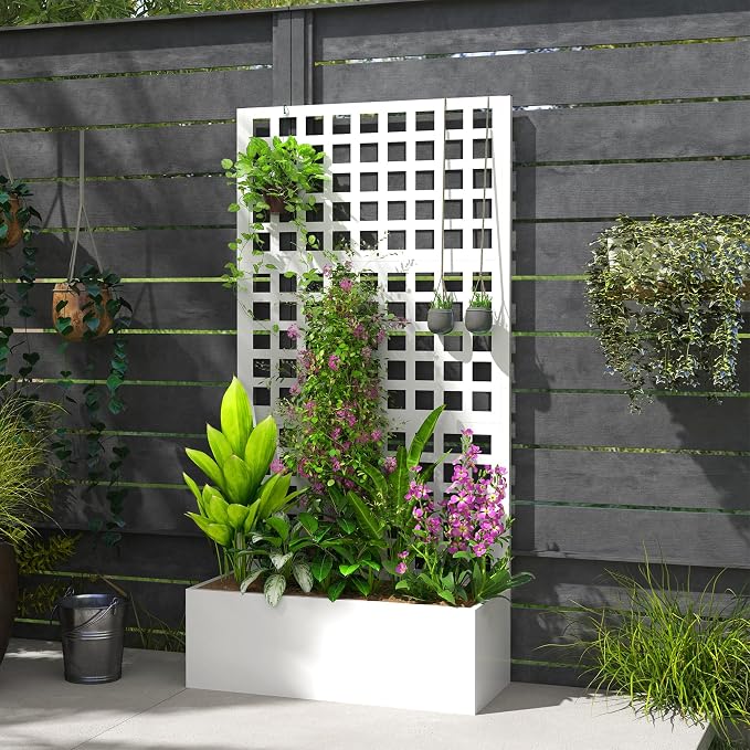 Outsunny Galvanized Raised Garden Bed - Image 8