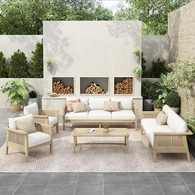 Christopher Knight Home Teras 8-Seater Patio Furniture Set by ChristopherKnightHome