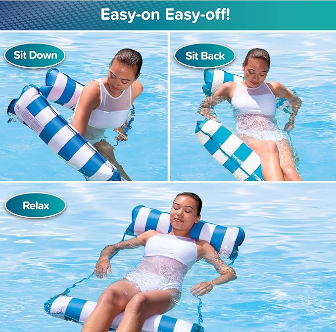 Aqua Original 4-in-1 Monterey Hammock Pool Float & Water Hammock – Multi-Purpose - Image 5